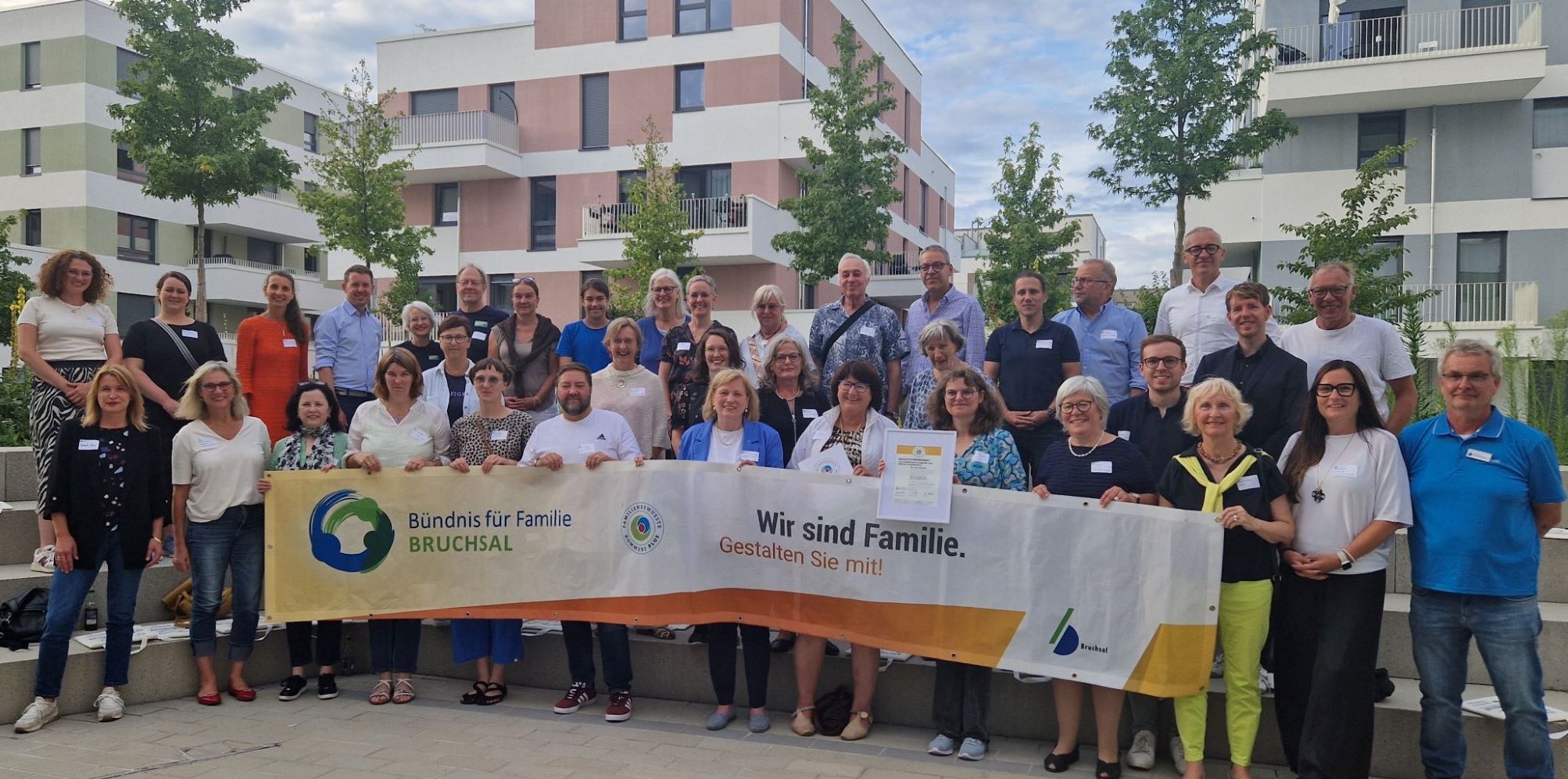 PartnerInnen Tag 2025 Bündnis für Familie Bruchsal im Kompass-Quartier Bündnis für Familie Bruchsal PartnerInnen-TagQualitätssiegel familienbewusste Kommune Plus